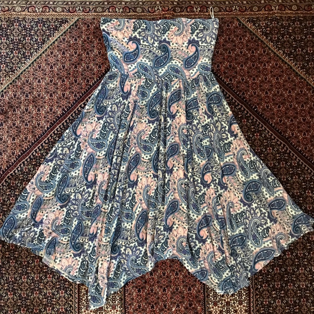 Express strapless dress. Worn twice.
